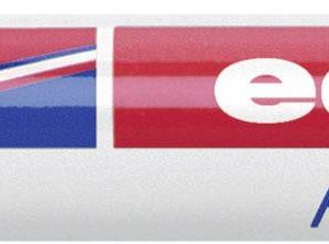 Edding Permanentmarker 4-3000-1-1003 Permanent marker Blauw Watervast: Ja