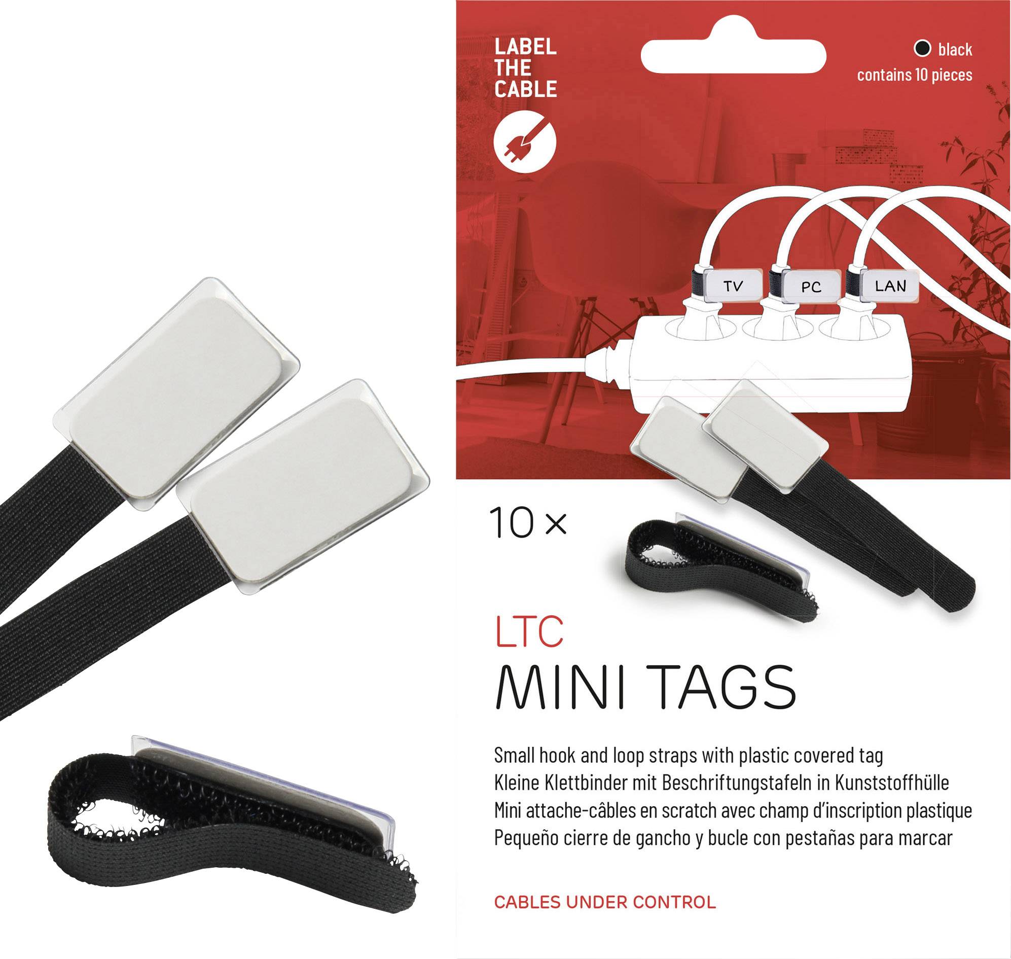 Kabelhouder Label the Cable 2510 Zwart