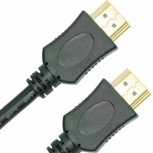 JouJye AVC 200-1,5m HDMI-kabel HDMI Aansluitkabel HDMI-A-stekker, HDMI-A-stekker 1.50 m Zwart 4K UHD, Audio Return Chann