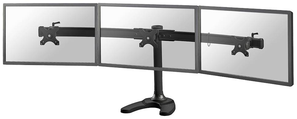Neomounts FPMA-D700DD3 Monitorvoet Aantal monteerbare displays: 3 Display(s) 25,4 cm (10") - 68,6 cm (27") Zwart In hoog