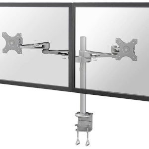 Neomounts FPMA-D935D Monitor-tafelbeugel Aantal monteerbare displays: 2 Display(s) 25,4 cm (10″) – 68,6 cm (27″) Zilver Neomounts FPMA-D935D Monitor-tafelbeugel Aantal monteerbare displays: 2 Display(s) 25,4 cm (10″) – 68,6 cm (27″) Zilver