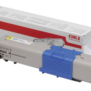 OKI Toner C301 C321 Origineel Geel 1500 bladzijden 44973533