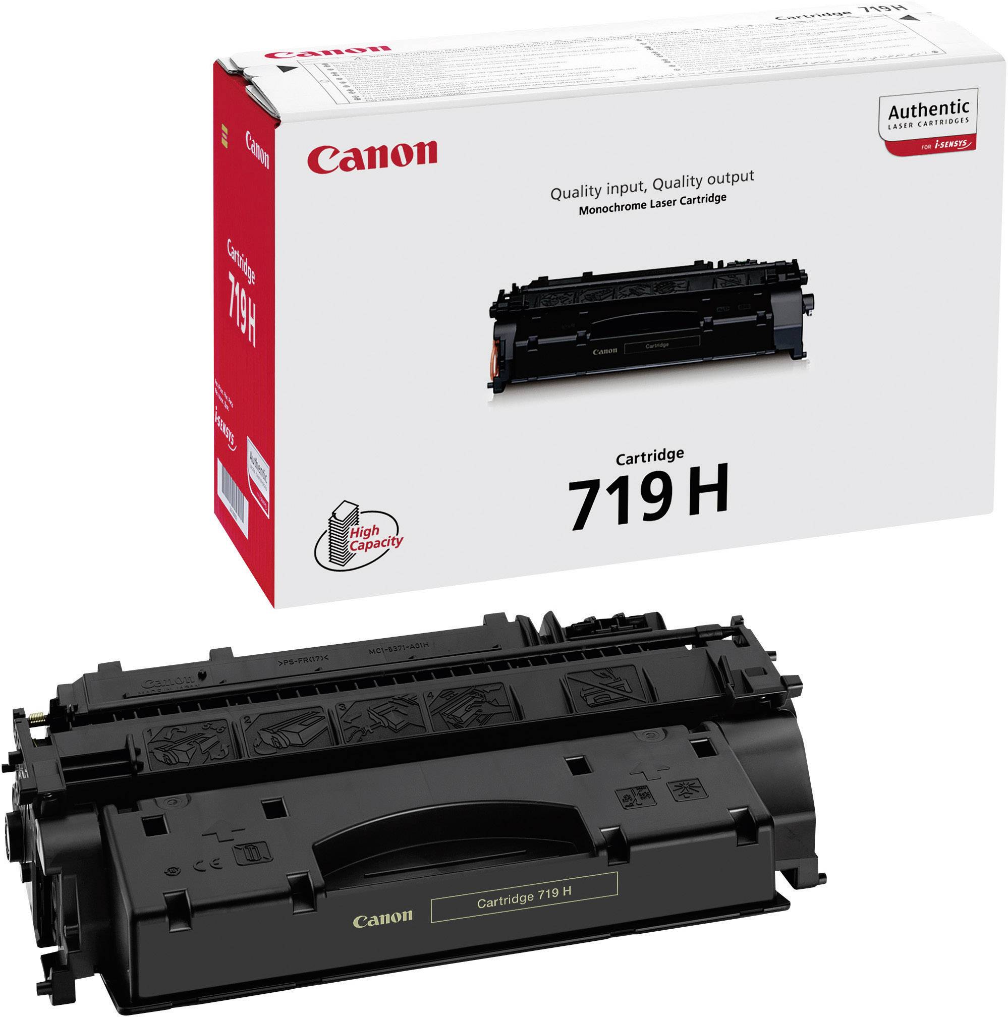 Canon Tonercassette 719H 3480B002 Origineel Zwart 6400 bladzijden
