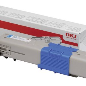 OKI Toner C301 C321 Origineel Enkel Cyaan 1500 bladzijden 44973535