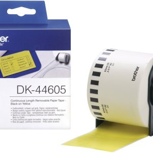Brother Brother DK44605 – Entfernbarer Klebstoff – Gelb – Rolle (6,2 cm x 30,5 m) Rol met etiketten 62 mm x 30.48 m Papi Brother Brother DK44605 – Entfernbarer Klebstoff – Gelb – Rolle (6,2 cm x 30,5 m) Rol met etiketten 62 mm x 30.48 m Papi