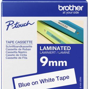 Labeltape Brother TZe, TZ TZe-223 PET Tapekleur: Wit Tekstkleur:Blauw 9 mm 8 m Labeltape Brother TZe, TZ TZe-223 PET Tapekleur: Wit Tekstkleur:Blauw 9 mm 8 m