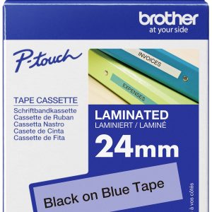 Labeltape Brother TZe, TZ TZe-551 PET Tapekleur: Blauw Tekstkleur:Zwart 24 mm 8 m Labeltape Brother TZe, TZ TZe-551 PET Tapekleur: Blauw Tekstkleur:Zwart 24 mm 8 m