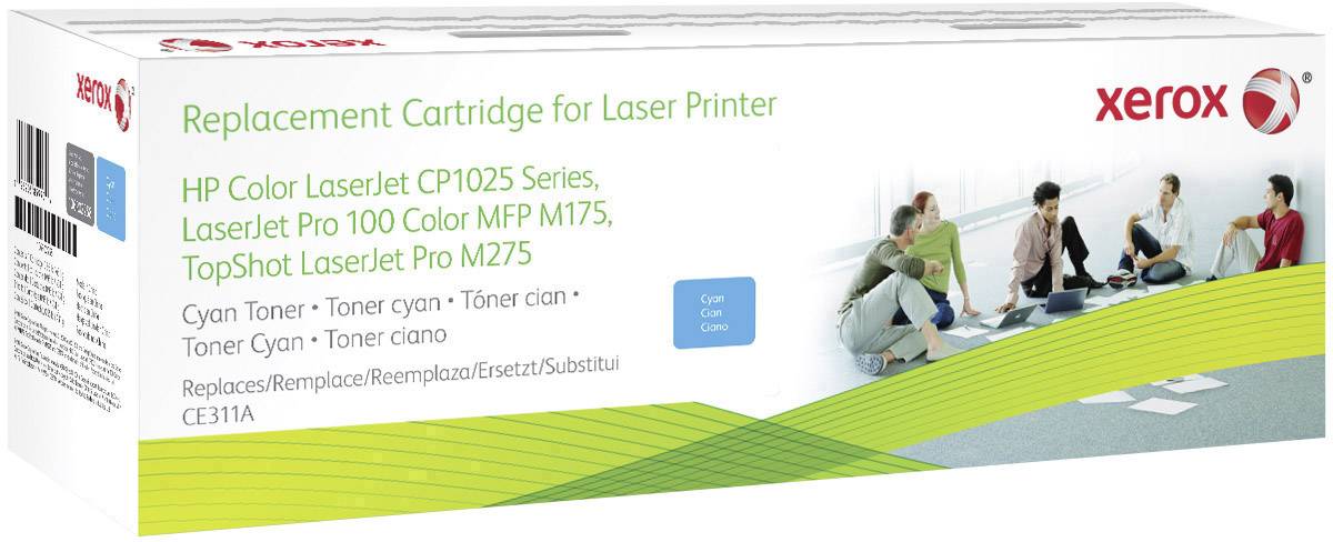 Xerox Toner vervangt HP 126A, CE311A Compatibel Cyaan 1000 bladzijden 106R02258 106 R 02258