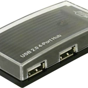 Delock Delock – Hub – 4 x USB 2.0 – Desktop 61393 USB-hub 4 poorten USB-A USB 2.0 480 MBit/s Zwart Delock Delock – Hub – 4 x USB 2.0 – Desktop 61393 USB-hub 4 poorten USB-A USB 2.0 480 MBit/s Zwart