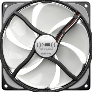 NoiseBlocker NB-eLoop ITR-B12-PS PC-ventilator Wit, Zwart (b x h x d) 120 x 120 x 25 mm NoiseBlocker NB-eLoop ITR-B12-PS PC-ventilator Wit, Zwart (b x h x d) 120 x 120 x 25 mm