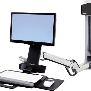 Ergotron StyleView Sit-Stand Combo System Monitor-wandbeugel Aantal monteerbare displays: 1 Display(s) 25,4 cm (10″) – 6