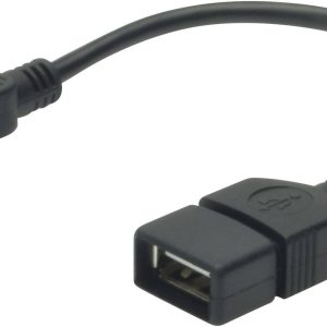 Digitus USB 2.0 Adapter [1x Mini-USB 2.0 B stekker – 1x USB 2.0 bus A] DIGITUS – USB Adapter / Konverter, OTG 20.00 cm