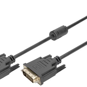 Digitus AK-320101-100-S DVI-kabel DVI Aansluitkabel DVI-D 24+1-polige stekker, DVI-D 24+1-polige stekker 10.00 m Zwart S Digitus AK-320101-100-S DVI-kabel DVI Aansluitkabel DVI-D 24+1-polige stekker, DVI-D 24+1-polige stekker 10.00 m Zwart S