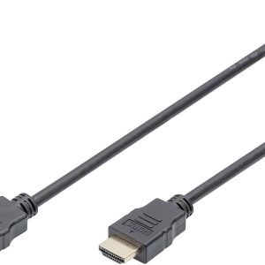 Digitus AK-330114-020-S HDMI-kabel HDMI Aansluitkabel HDMI-A-stekker, HDMI-A-stekker 2.00 m Zwart 4K UHD, Vergulde steek Digitus AK-330114-020-S HDMI-kabel HDMI Aansluitkabel HDMI-A-stekker, HDMI-A-stekker 2.00 m Zwart 4K UHD, Vergulde steek