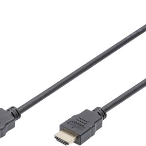 Digitus AK-330114-050-S HDMI-kabel HDMI Aansluitkabel HDMI-A-stekker, HDMI-A-stekker 5.00 m Zwart Vergulde steekcontacte Digitus AK-330114-050-S HDMI-kabel HDMI Aansluitkabel HDMI-A-stekker, HDMI-A-stekker 5.00 m Zwart Vergulde steekcontacte