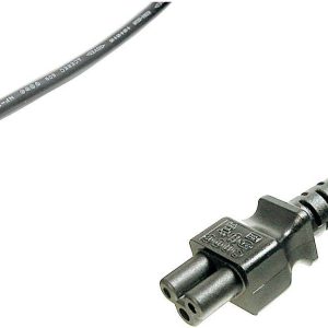 Digitus Stroom Aansluitkabel [1x Randaarde stekker – 1x Apparaatbus C5] 1.20 m Zwart