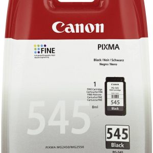 Canon Inktcartridge PG-545 Origineel Zwart 8287B001 Canon Inktcartridge PG-545 Origineel Zwart 8287B001