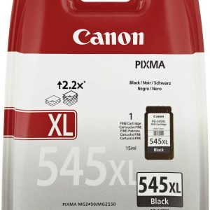 Canon Inktcartridge PG-545 XL Origineel Zwart 8286B001 Canon Inktcartridge PG-545 XL Origineel Zwart 8286B001