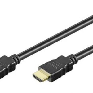 Manhattan 323215-CG HDMI-kabel HDMI Aansluitkabel HDMI-A-stekker, HDMI-A-stekker 2.00 m Zwart 4K UHD, Audio Return Chann