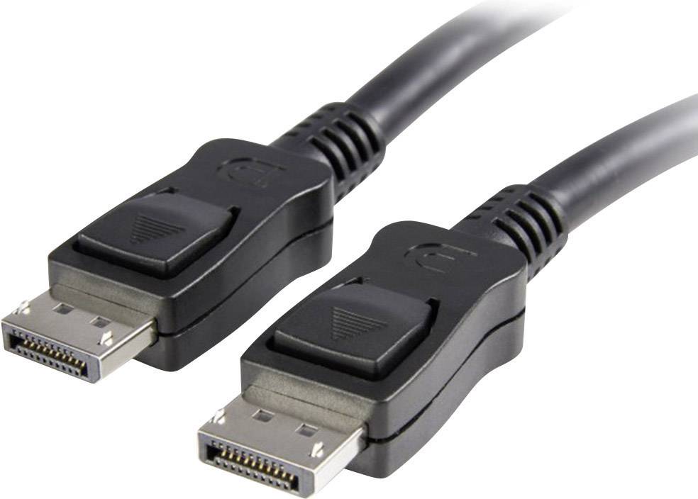 Manhattan DisplayPort Aansluitkabel DisplayPort-stekker, DisplayPort-stekker 1.00 m Zwart 306935-CG DisplayPort-kabel