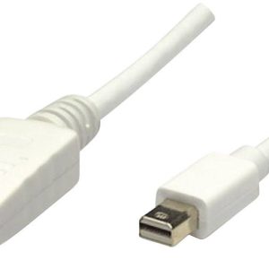 Manhattan 324748-CG DisplayPort-kabel Mini-displayport / DisplayPort Adapterkabel Mini DisplayPort-stekker, DisplayPort-