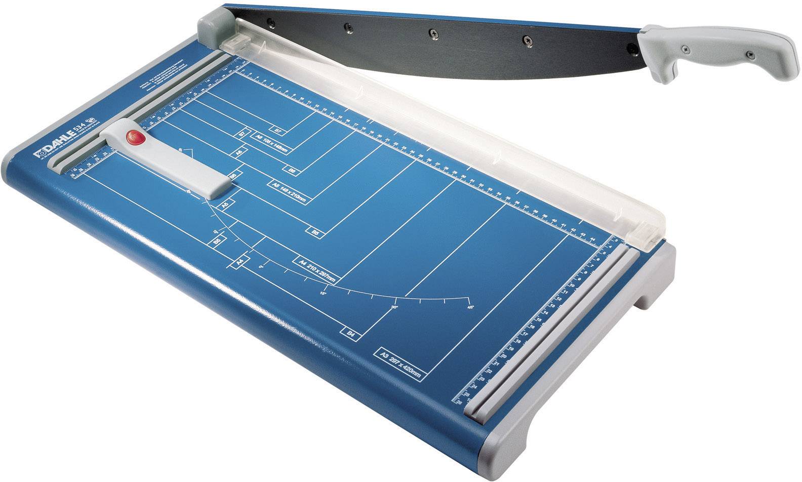 Dahle 534 Snijmachine A3 Aantal pagina's A4 80 g/m² (max): 15 vel Aantal pagina's A4 70 g/m² (max): 15 vel