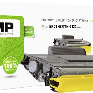 KMP Tonercassette vervangt Brother, Lenovo TN-2120, TN2120 Compatibel Zwart 5000 bladzijden B-T22 KMP Tonercassette vervangt Brother, Lenovo TN-2120, TN2120 Compatibel Zwart 5000 bladzijden B-T22