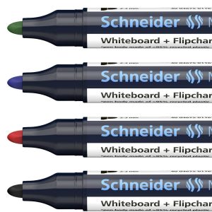 Schneider Schreibgeräte 129094 Maxx 290 Whiteboardmarker Zwart, Rood, Blauw, Groen N/A Schneider Schreibgeräte 129094 Maxx 290 Whiteboardmarker Zwart, Rood, Blauw, Groen N/A
