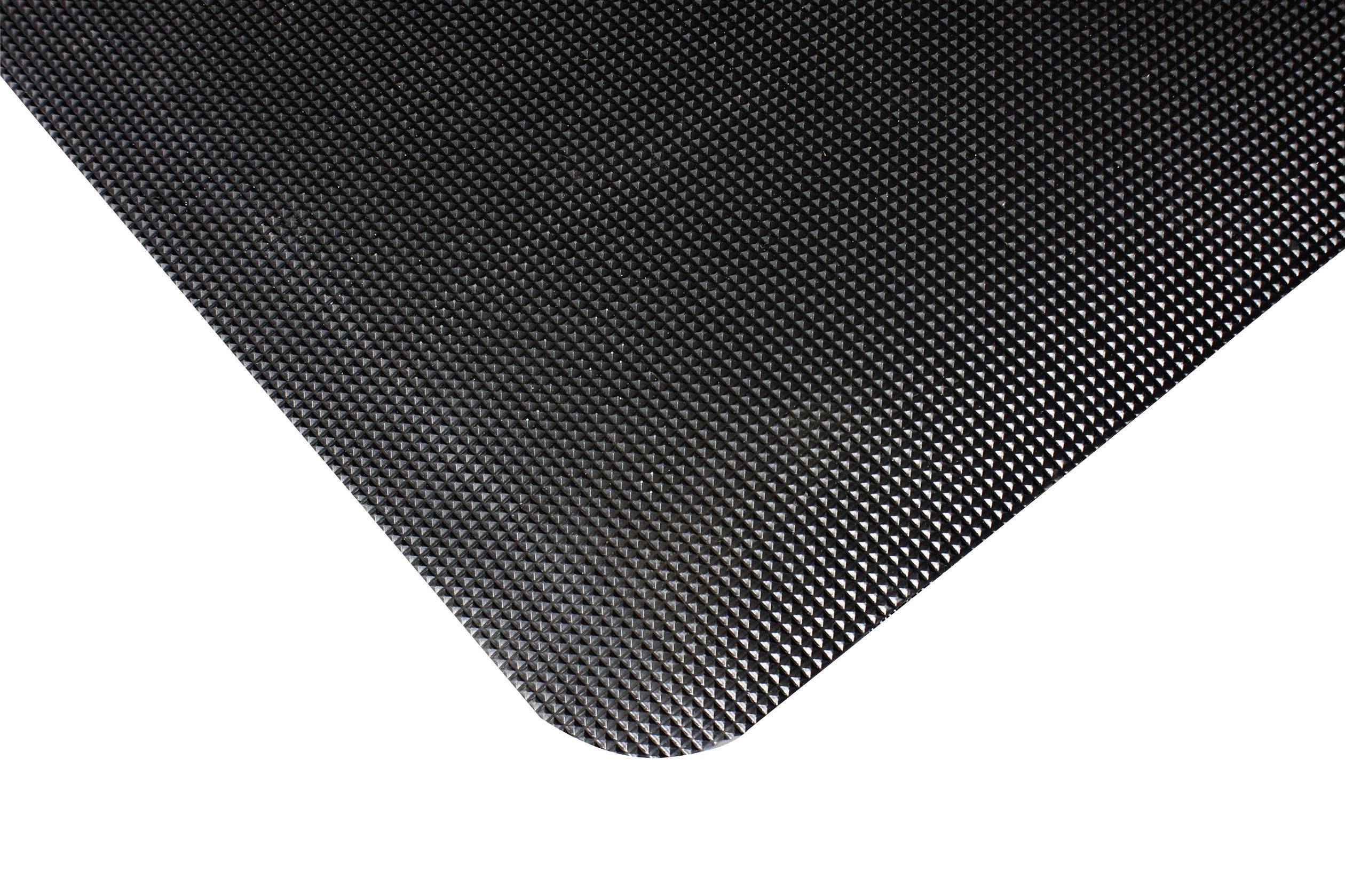 COBA DTB010003C Diamond Tread Werkplaatsmat (l x b x h) 900 mm x 0.9 m x 12.5 mm (Stukgoed) Zwart