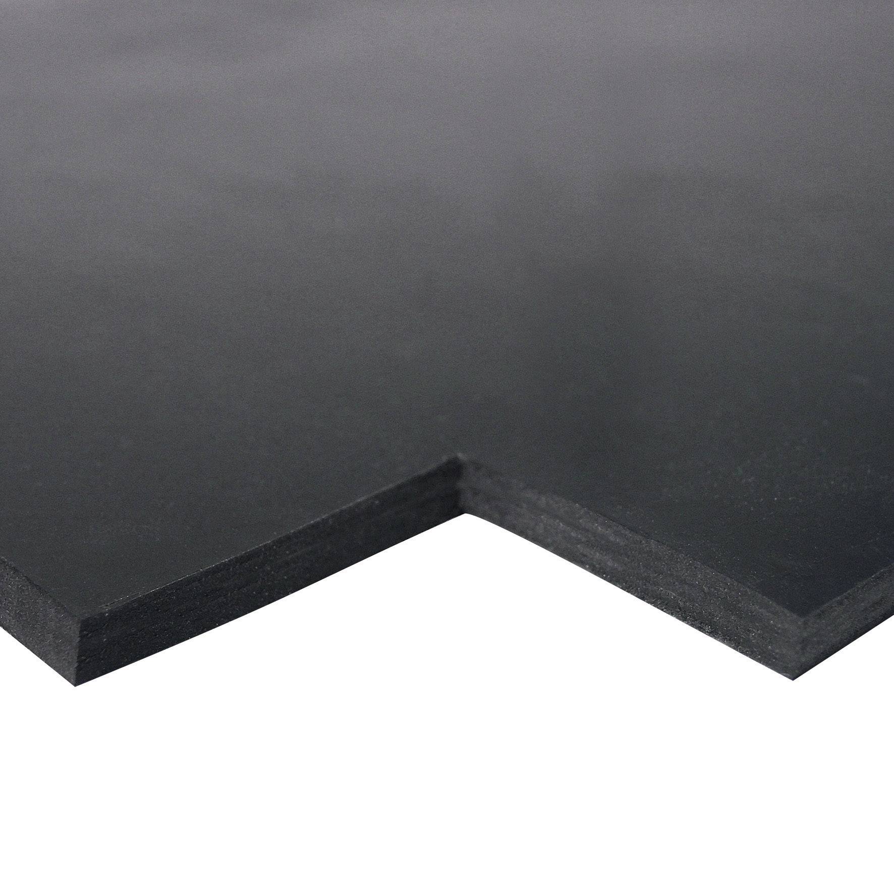COBA Europe NIS00001C Nitrilgummi Industrieel rubber (l x b x h) 1400 mm x 1.4 m x 1.5 mm (Stukgoed) Zwart