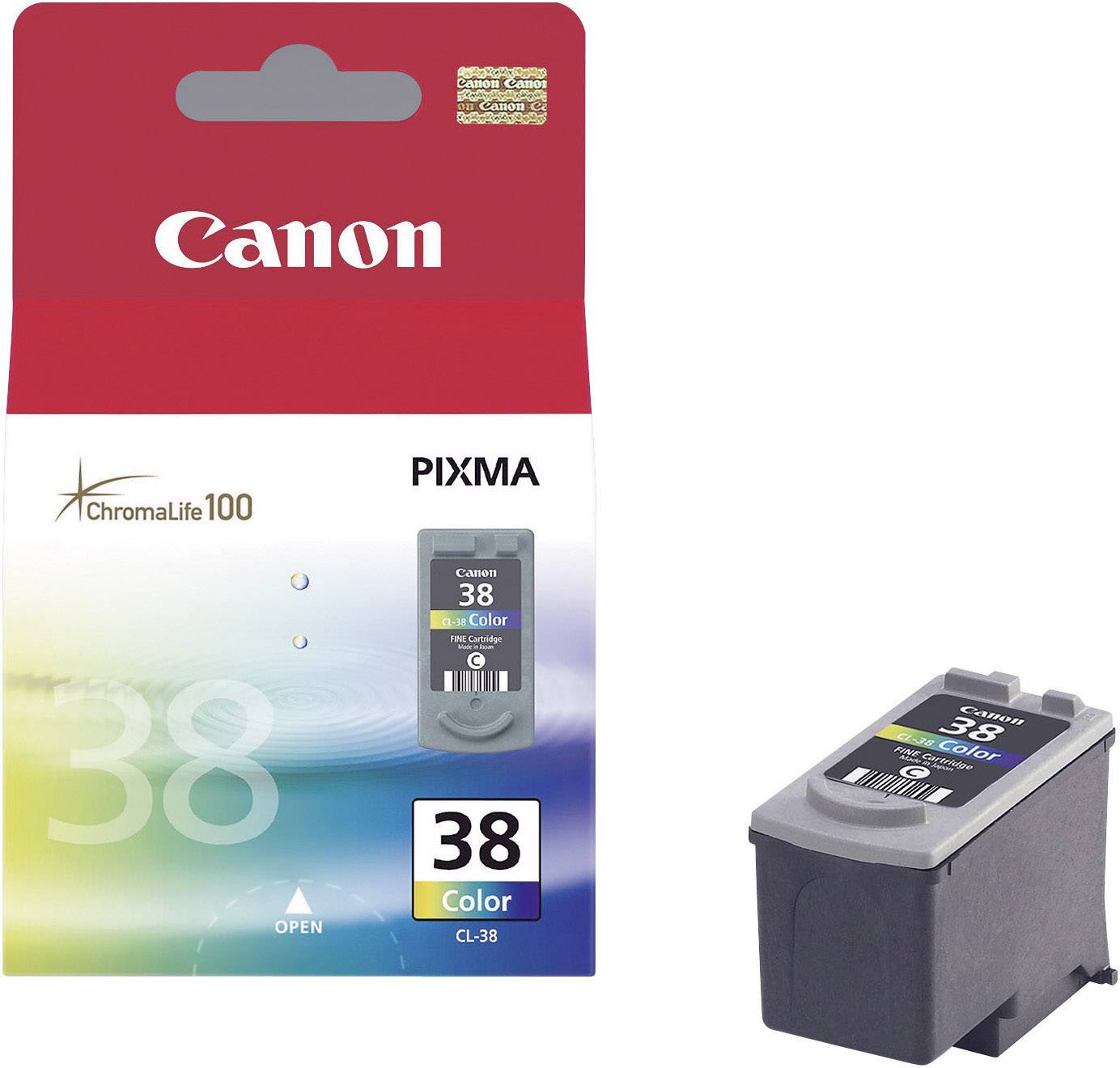 Canon Inktcartridge CL-38 Origineel Cyaan, Magenta, Geel 2146B001
