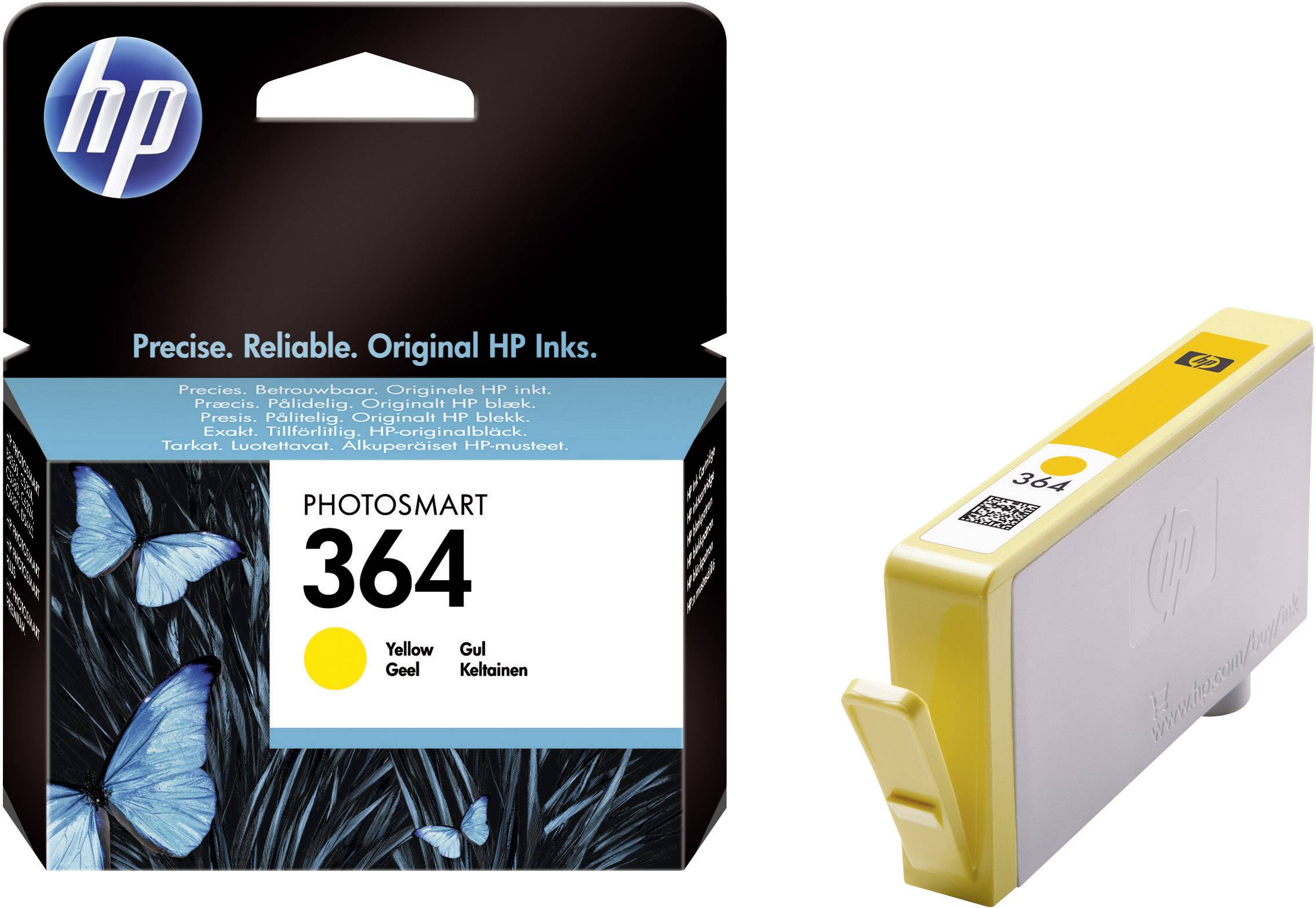 HP Inktcartridge 364 Origineel Geel CB320EE Inkt