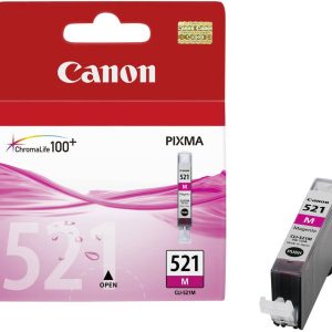 Canon Inktcartridge CLI-521 M Origineel Magenta 2935B001 Canon Inktcartridge CLI-521 M Origineel Magenta 2935B001