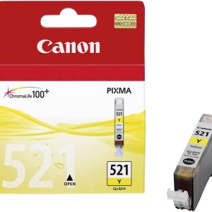 Canon Inktcartridge CLI-521 Y Origineel Geel 2936B001 Canon Inktcartridge CLI-521 Y Origineel Geel 2936B001