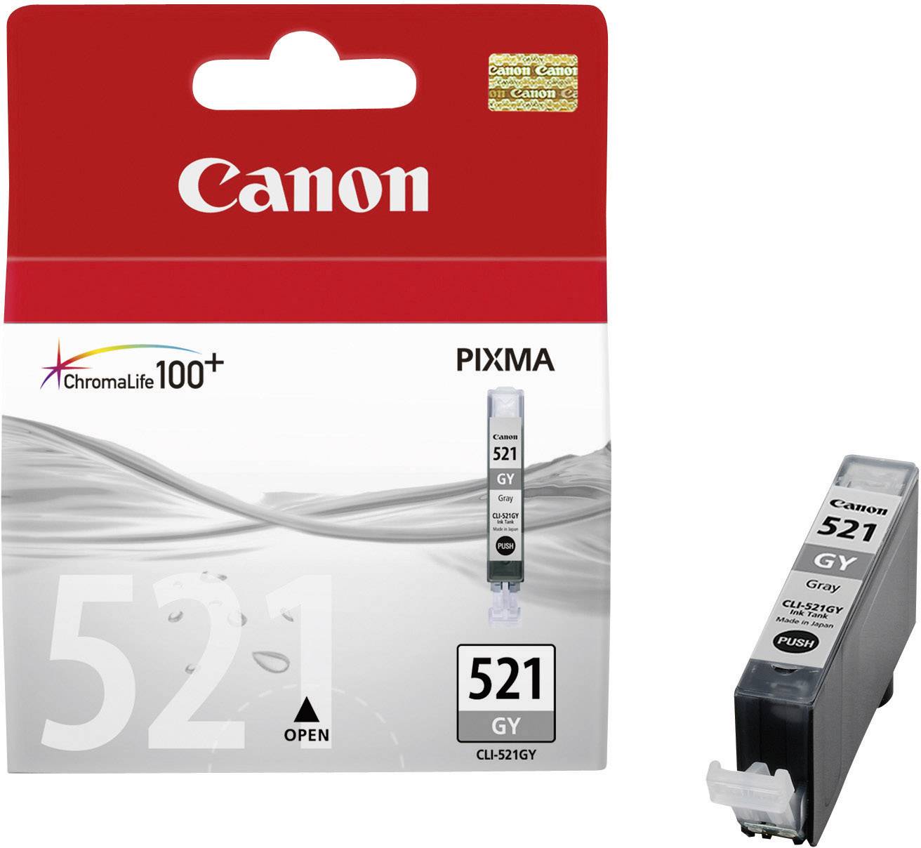 Canon Inktcartridge CLI-521 GY Origineel Single Grijs 2937B001