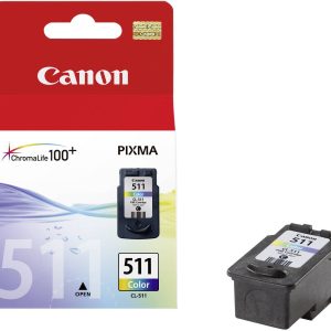 Canon Inktcartridge CL-511 Origineel Enkel Kleur 2972B001 Canon Inktcartridge CL-511 Origineel Enkel Kleur 2972B001