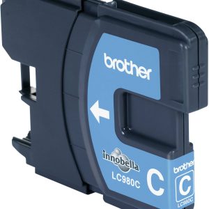 Brother Inktcartridge LC-980C Origineel Cyaan LC980C Brother Inktcartridge LC-980C Origineel Cyaan LC980C