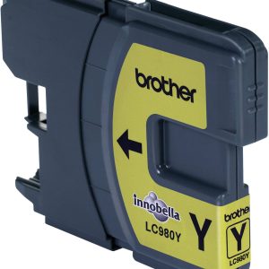 Brother Inktcartridge LC-980Y Origineel Geel LC980Y Brother Inktcartridge LC-980Y Origineel Geel LC980Y