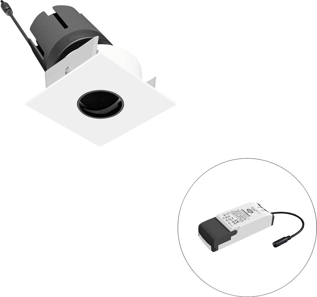 EVN F07RXXXM1330L55P F07RXXXM1330L55P LED-plafondspot