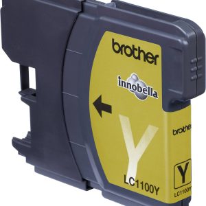 Brother Inktcartridge LC-1100Y Origineel Geel LC-1100 Y Brother Inktcartridge LC-1100Y Origineel Geel LC-1100 Y