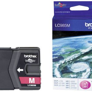 Brother Inktcartridge LC-985M Origineel Magenta LC985M Brother Inktcartridge LC-985M Origineel Magenta LC985M