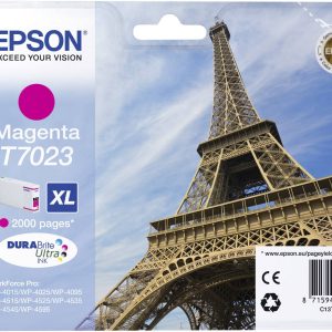 Epson Inktcartridge T7023, XL Origineel Magenta C13T70234010