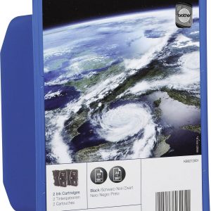 Brother Inktcartridge LC-985BK Origineel 2-pack Zwart LC985BKBP2DR Brother Inktcartridge LC-985BK Origineel 2-pack Zwart LC985BKBP2DR