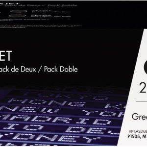 HP Toner 36A Origineel 2-pack Zwart 2000 bladzijden CB436AD