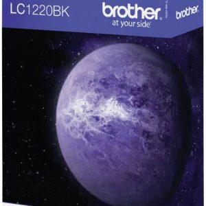 Brother Inktcartridge LC-1220BK Origineel Zwart LC-1220 BK Brother Inktcartridge LC-1220BK Origineel Zwart LC-1220 BK