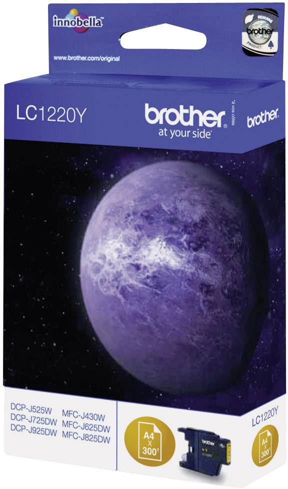 Brother Inktcartridge LC-1220Y Origineel Geel LC-1220 Y
