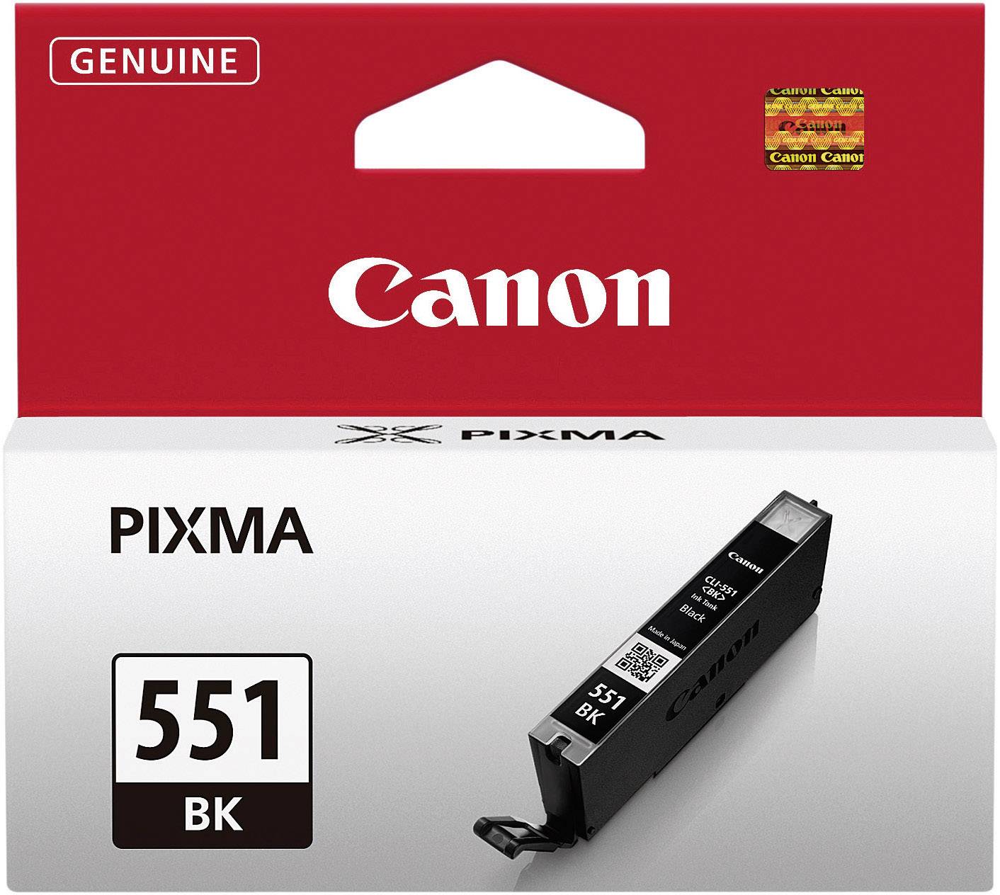 Canon Inktcartridge CLI-551 BK Origineel Zwart 6508B001