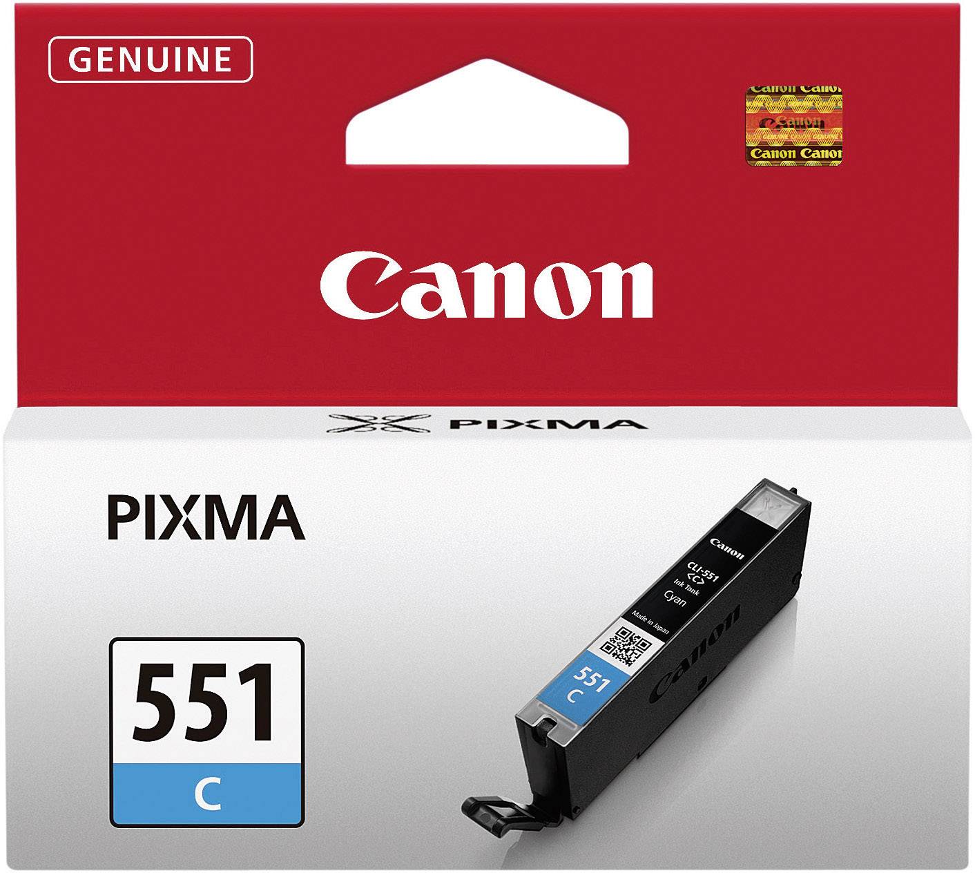 Canon Inktcartridge CLI-551 C Origineel Cyaan 6509B001