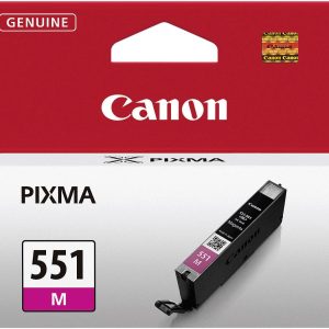 Canon Inktcartridge CLI-551 M Origineel Magenta 6510B001 Canon Inktcartridge CLI-551 M Origineel Magenta 6510B001