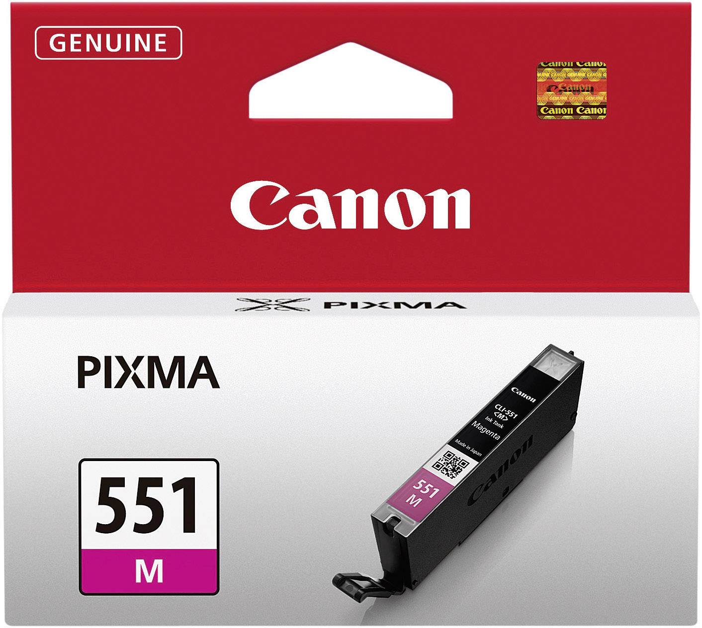 Canon Inktcartridge CLI-551 M Origineel Magenta 6510B001